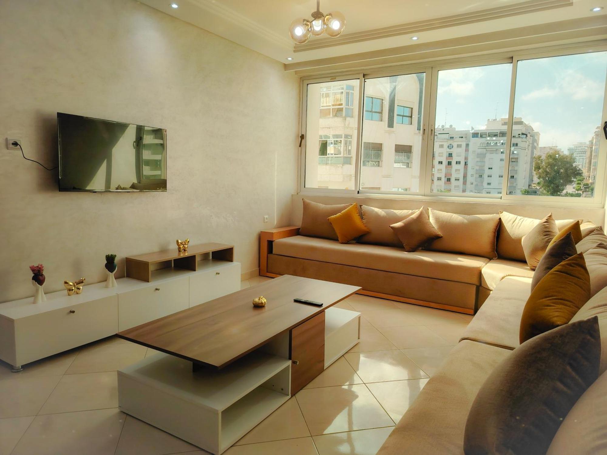 Nouveau Appartement Prestige Avec Vue Paronamique Tangier Exterior photo
